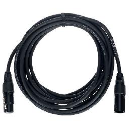 Câble XLR 6m, conçu pour des connexions audio plus longues